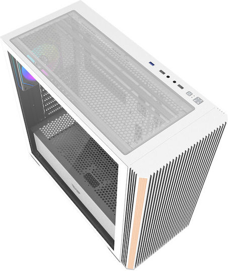 Darkflash DS900WS Midi Tower Κουτί Υπολογιστή Λευκό