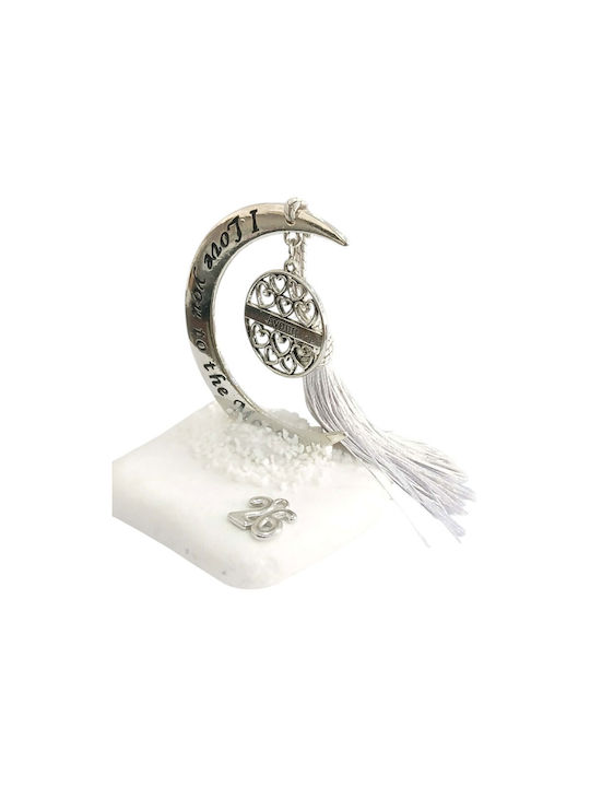 Kalliopi Silver Настолно Щастие За Дома Сребристо От Камък 2027 8x10см