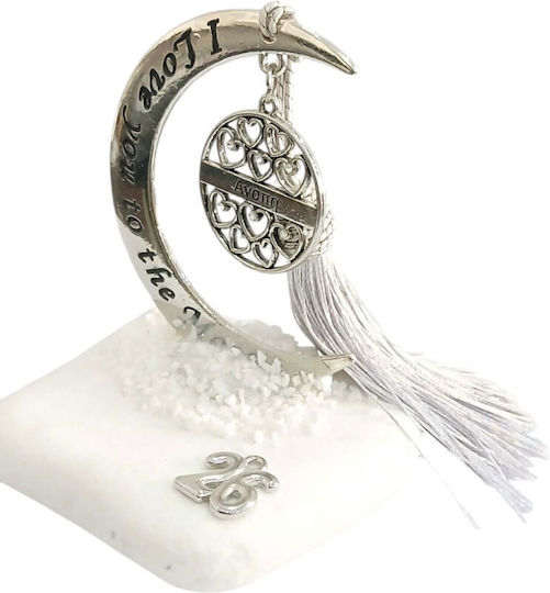Kalliopi Silver Lucky Charm Made of Stone Kalliopi Silver Lucky Charm Made of Stone