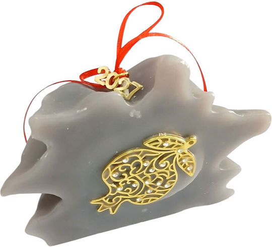Kalliopi Silver Ρόδι από Κερί