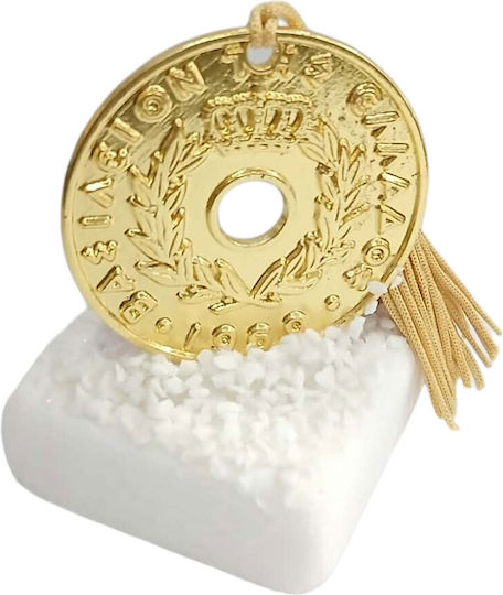 Kalliopi Silver Επιτραπέζιο Γούρι Κόκκινο από Πέτρα 2027 7cm