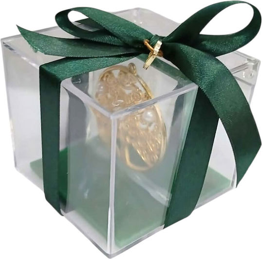 Kalliopi Silver Tabletop New Year's Lucky Charm Pomegranate Gold Made of Plexiglass 2027