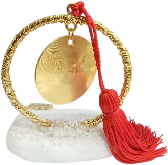 Kalliopi Silver Handgefertigter Neujahrs Glücksbringer Tischplatte Brenner Gold aus Stein 2027