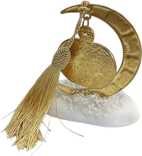 Kalliopi Silver Χειροποίητο Επιτραπέζιο Γούρι Κολοκύθα Κόκκινο από Πέτρα 2027