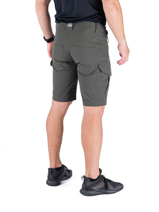 Northfinder Männliches Kurzes Bergsteigerhose Grün