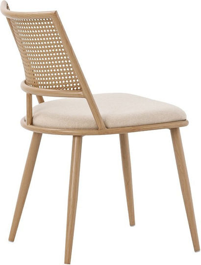 Ess- und Küchenstühle Giulia 49x52x80cm 4 Stück Beige Ess- und Küchenstühle Giulia 49x52x80cm 4 Stück Beige