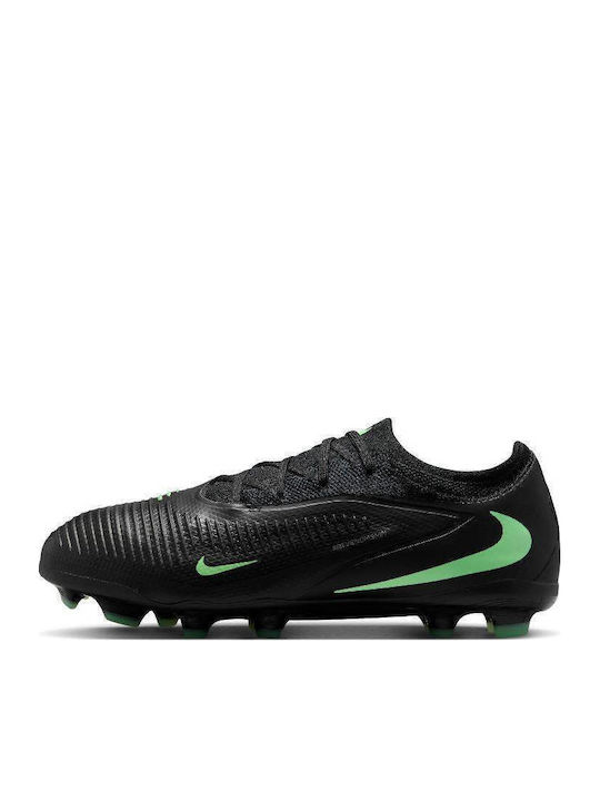Jr Phantom FG Kids Soccer Cleats Molded Black