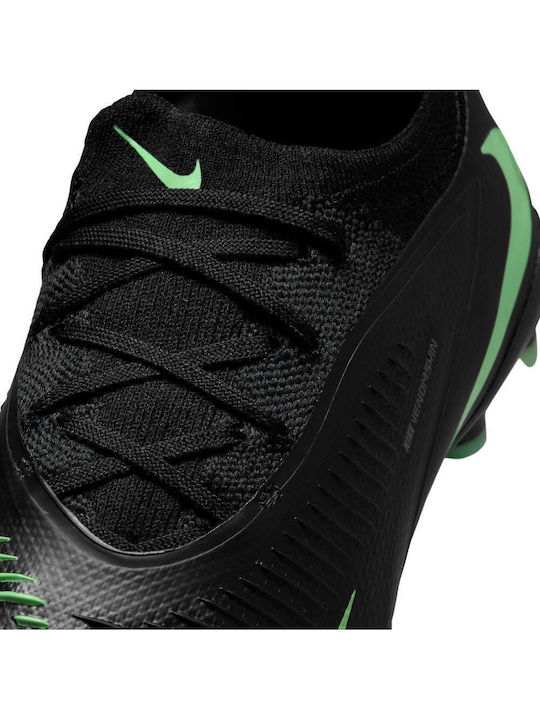 Jr Phantom FG Kids Soccer Cleats Molded Black