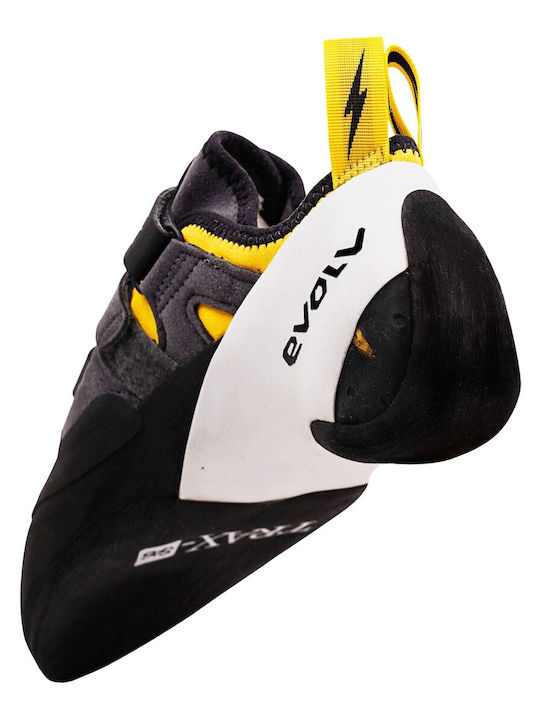 Evolv Men's Asymmetrical Climbing Shoes Black