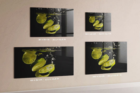 Magnetische Pinnwand Lime Ein Magnet 120x60
