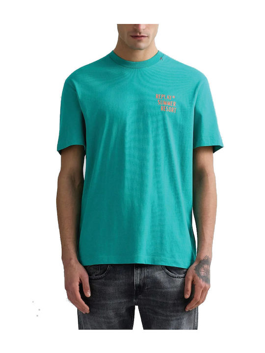 T-shirt Orange-Green