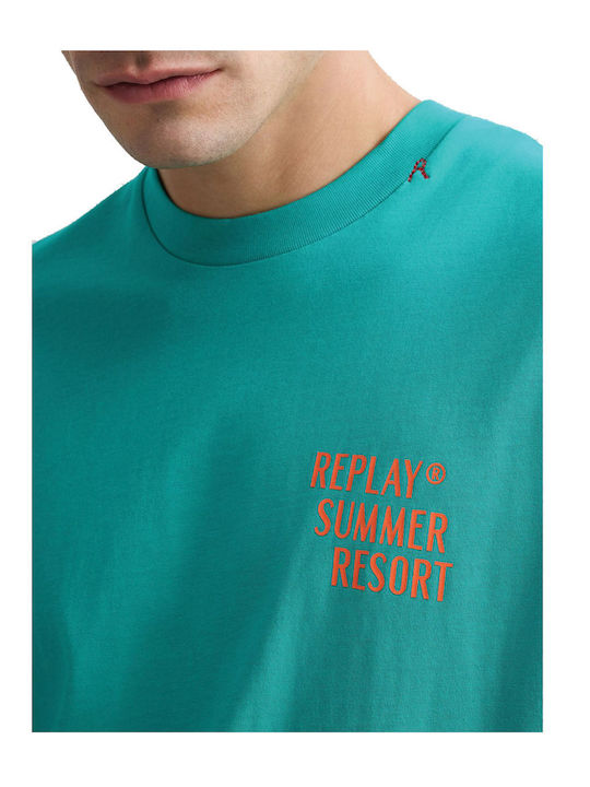 T-shirt Orange-Green