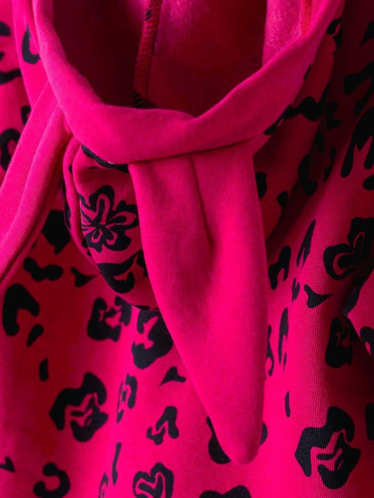 Kids Sweatpants Set Fuchsia