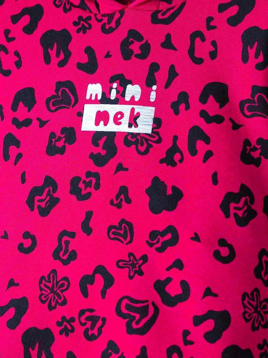 Kids Sweatpants Set Fuchsia