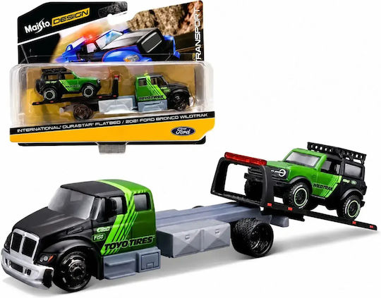 Maisto Set cu camion 1:64 pentru 8+ Ani