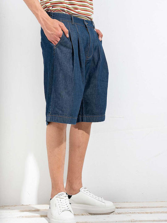 Men's Denim Shorts Blue