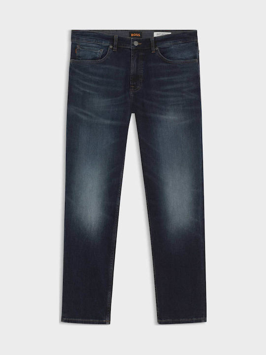 Re.maine Re.maine Men's Jeans Pants Elastic with Regular Fit Dark Aged Denim