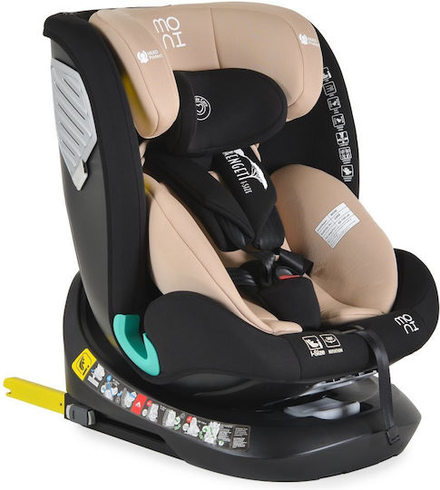 Moni Serengeti Autositz i-Size mit ISOfix Beiges 0-36 kg