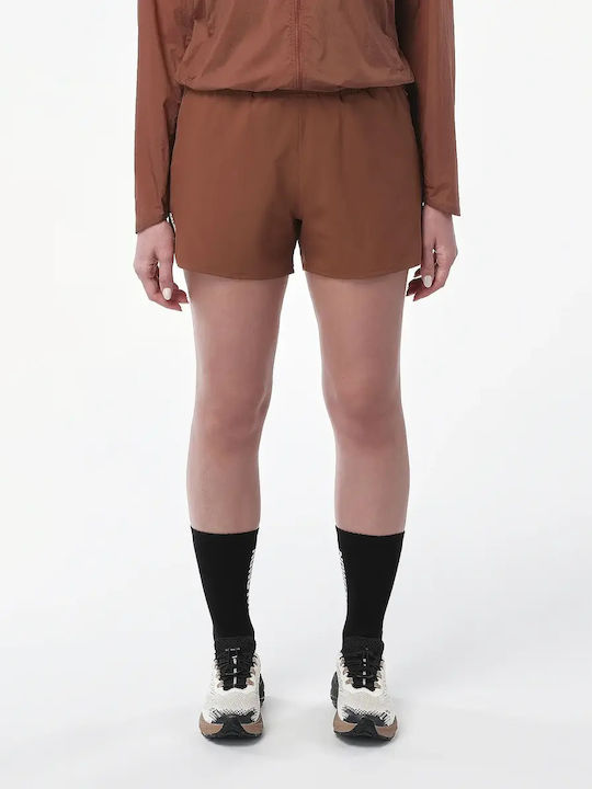 Women's Activewear Brown Shorts