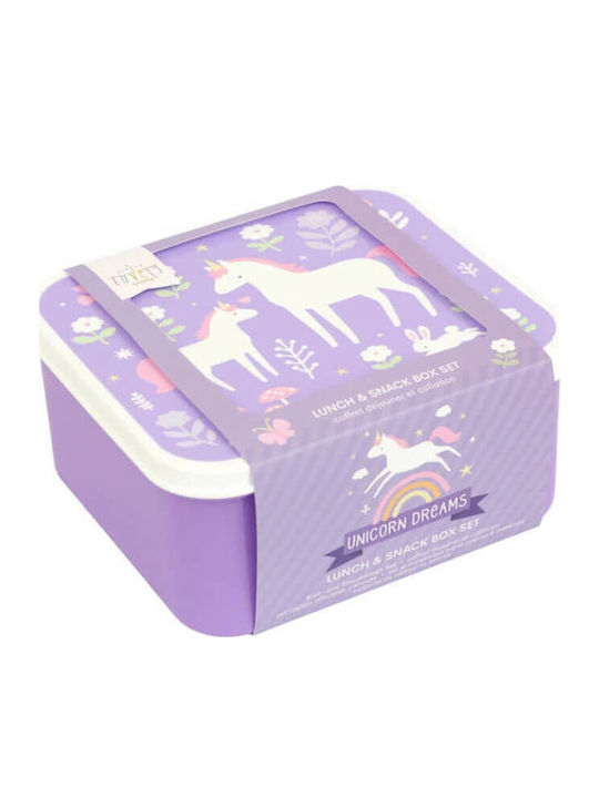 A Little Lovely Company Unicorn Dreams School Set 16lt