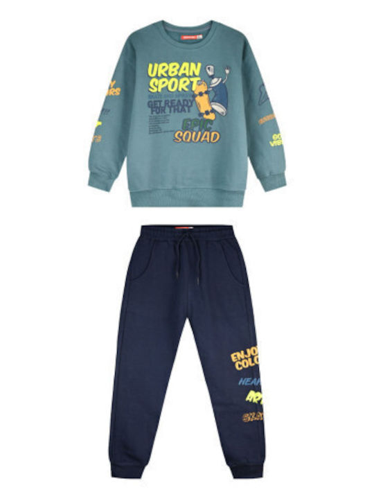 Kids Tracksuit Verde 2 Pieces