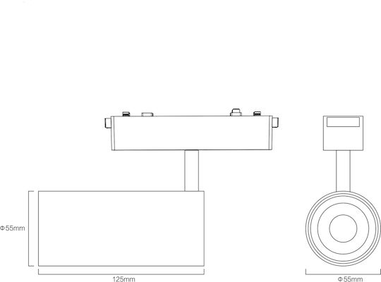 Sun Light Σποτ σε Λευκό Χρώμα