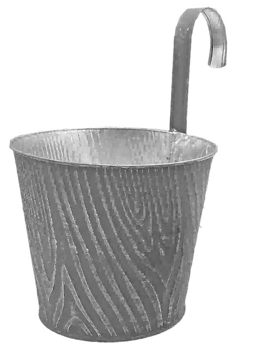 HOMie Hanging Metal Plant Pot Multicolour 16x16x14cm