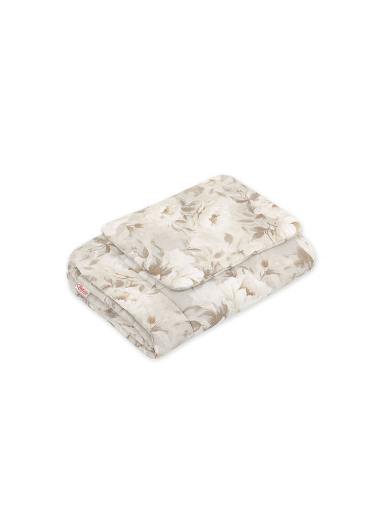 Newborn Подредба Одеяло За Количка Бежово 75x100см