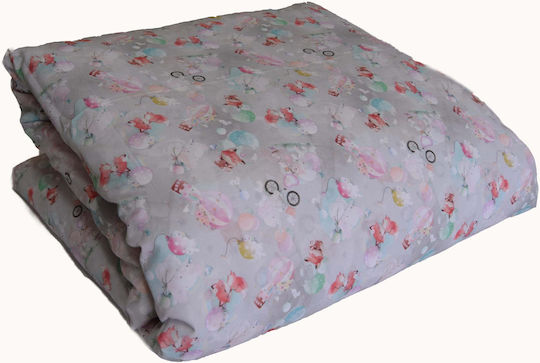 Decocraft Бебешка Долна Калъфка Grey 110x140см. Decocraft Бебешка Долна Калъфка Grey 110x140см.