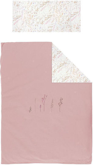 Bimbidreams Set Cearceaf Pentru Bebeluş Cu Faţă De Pernă Niza Roz 120x150 Cm Bimbidreams Set Cearceaf Pentru Bebeluş Cu Faţă De Pernă Niza Roz 120x150 Cm