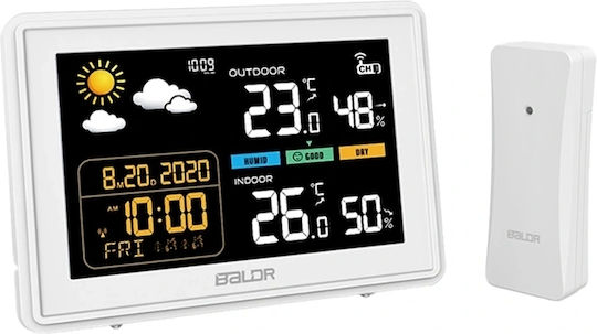 RainPoint B0359WST2H2PR Ασύρματος Μετεωρολογικός Σταθμός Αναλογικός Επιτραπέζιος