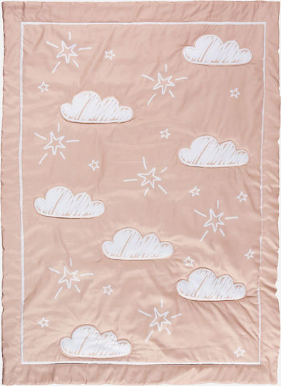 Das Home 4746 Baby Fun Бебешка кувертюра Микрофибър Розов 110x150см