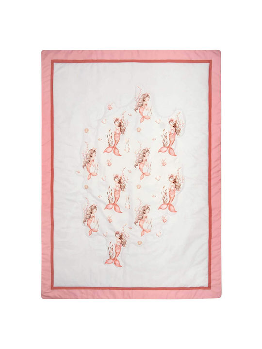 Greenwich Polo Club Βρεφικό Κουβερλί Microfiber Grey, Pink 110x150cm