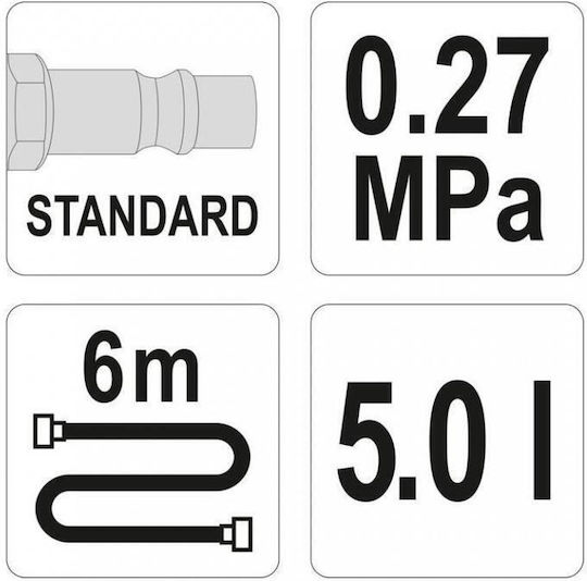Instrument pentru schimbarea lichidului de frână Yato Yt-06845 6 M 5 L