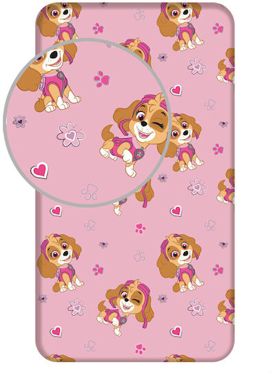Paw Patrol Единично с Ластик 90x200см