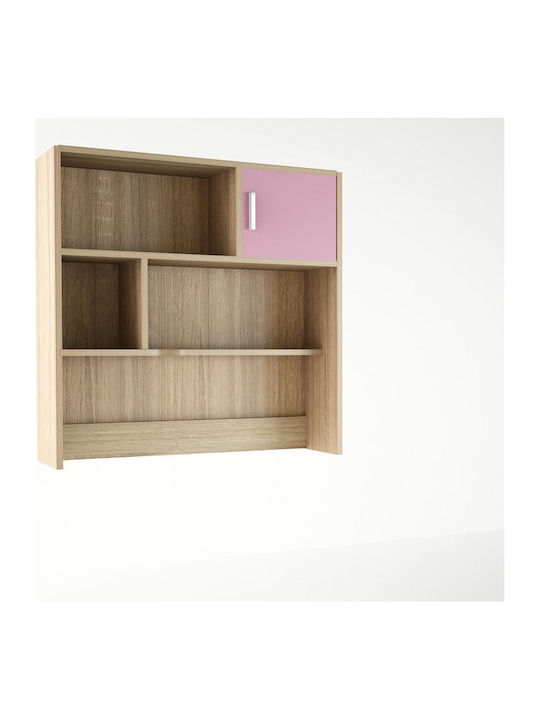 14 Regal Wandhalterung Oak-Pink 100x30x100cm