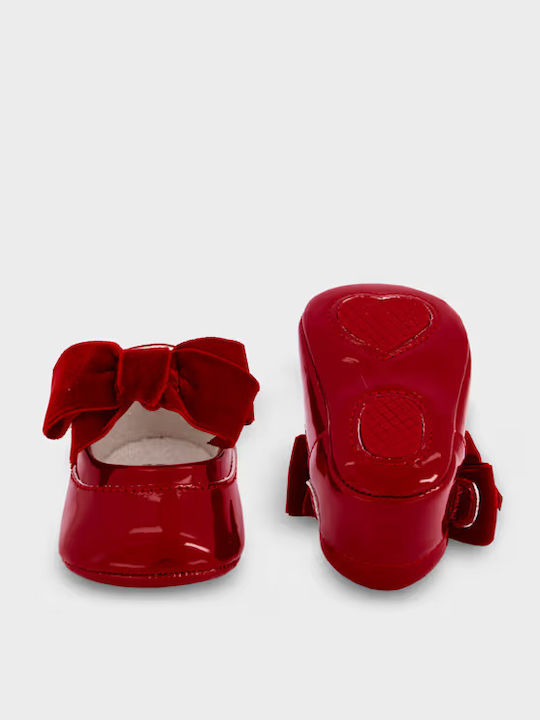 Mayoral Baby Soft-Sole Red Ballet Flats