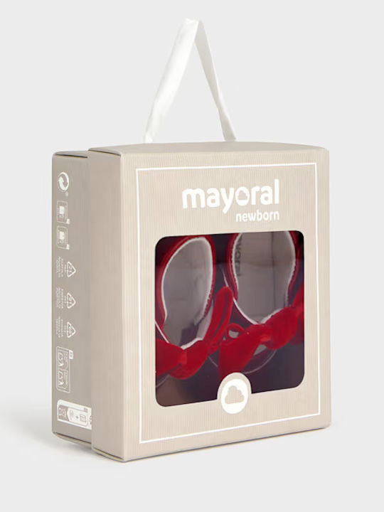 Mayoral Baby Soft-Sole Red Ballet Flats