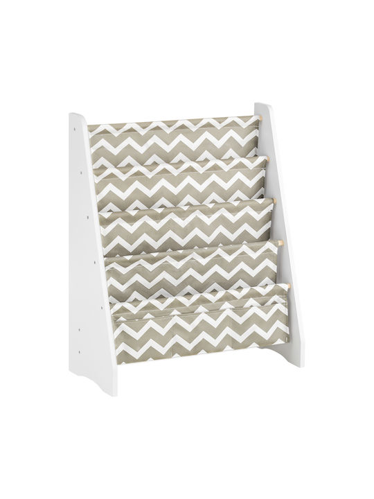 Bücherregal Boden Gray 63x76x28cm