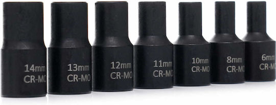 Impact Steckschlüssel-Set Bit Kraft&dele 1/2'' 15 Stücke Kd11793