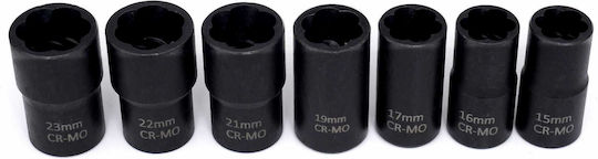 Impact Steckschlüssel-Set Bit Kraft&dele 1/2'' 15 Stücke Kd11793
