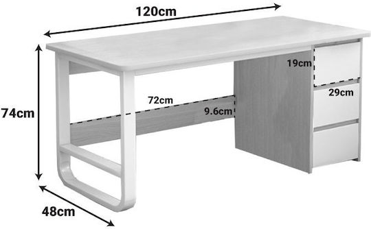 Salto Детско бюро Бежов 120x48x74см
