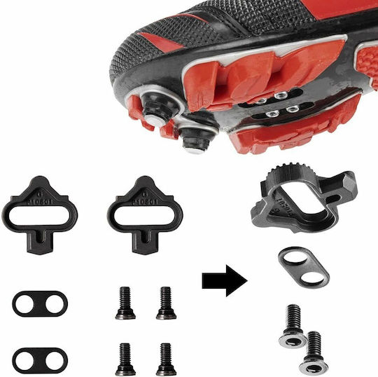 Rockbros Bicycle Pedals Flat Black