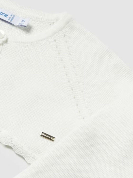 Kids Cotton Bolero Ecru