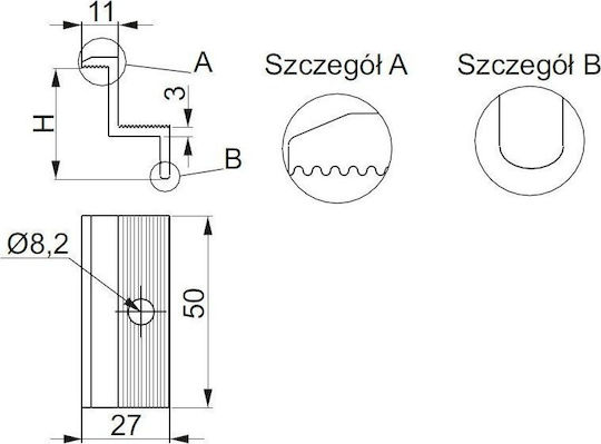 BAKS Zubehör für Leuchten Schwarz 897335