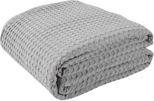 Das Home Blanket Waffle 1202 Gray 160x220cm