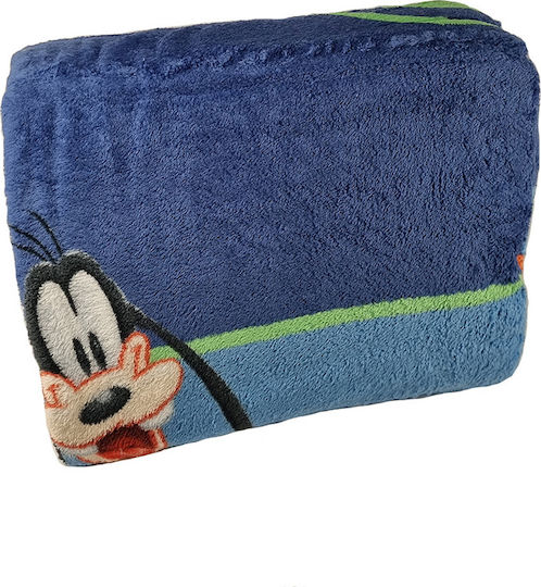 Manterol Casa Spain Fleece Blanket Pluto Blue 160x240cm
