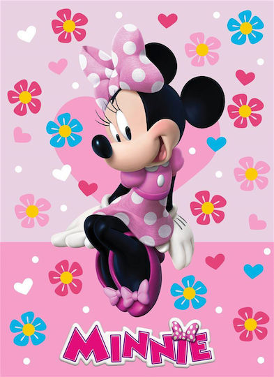 Disney Velvet Blanket Minnie Princess Multicolour 160x220cm