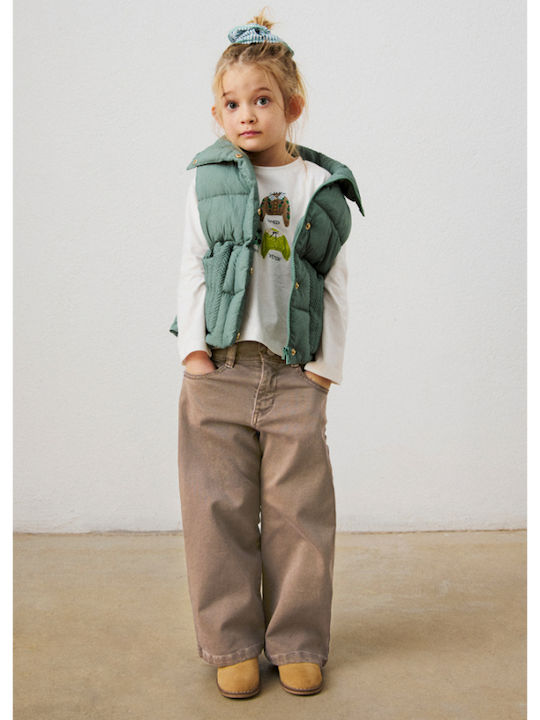 Mayoral Kids Trousers Brown