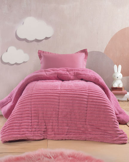 Rythmos Kids Duvet Cover Single Butter Pink 160x240cm